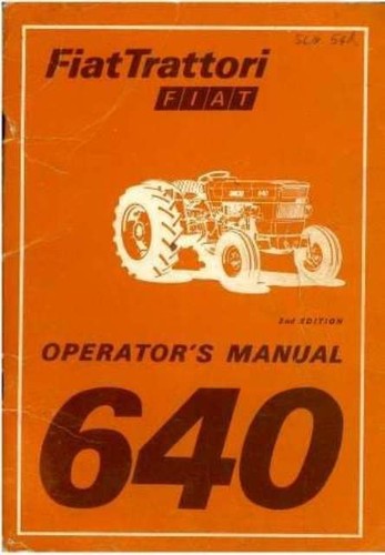 Fiat tractor 640 640dt - 640,