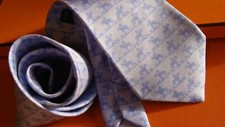 HERMES silk tie, Huntsmen and