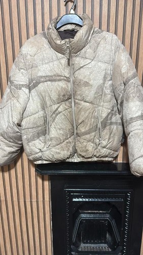 Zara patterned puffer jacket - zara,