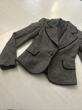 Mango Ladies Short Brown Grey