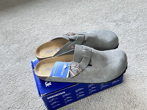 Birkenstock boston suede - birkenstock,
