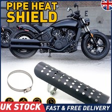 Motorcycle Black Exhaust