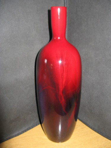 Large royal doulton - royal, flambe