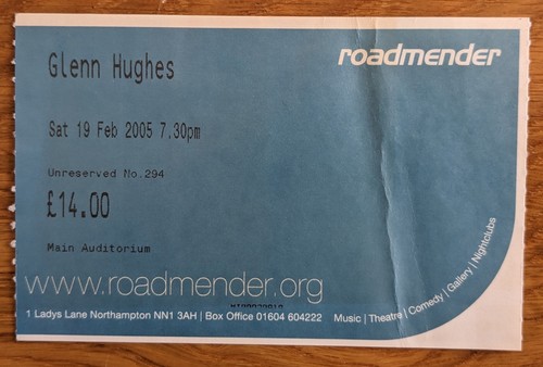 Glenn hughes roadmender - hughes,