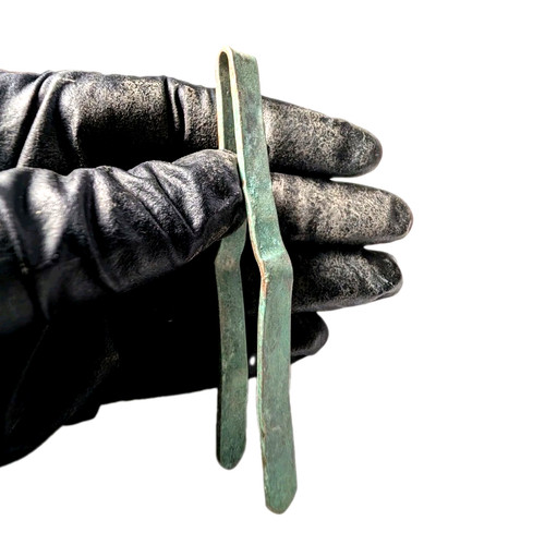 Ancient roman bronze tweezers - roman,