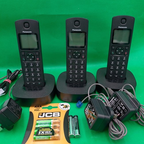 Panasonic triple phone set - 3,