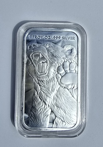 999 fine silver bull - oz,