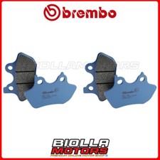 BREMBO HARLEY DAVIDSON FLSTF FAT BOY 1450 2001 FRONT BRAKE PAD KIT + P