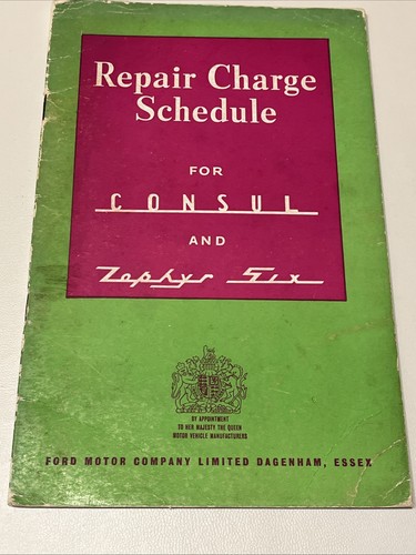 Repair charge schedule - repair,