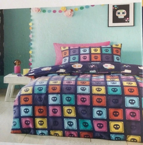 Single gothic sugar skull - single,