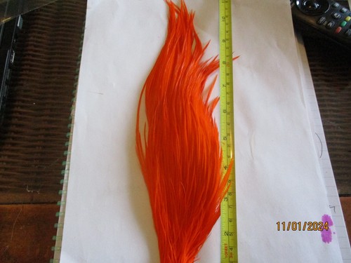 Metz cock neck cape - cock, orange