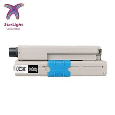 Black Toner Cartridge Compatible With OKI C301 C301dn C321 C321dn MC332dn