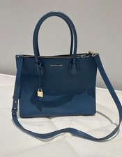 Stunning Blue Genuine Leather