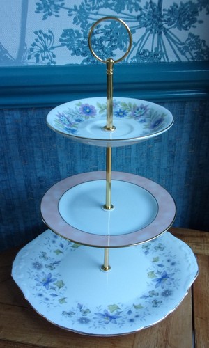 Tier china cake stand - tier,