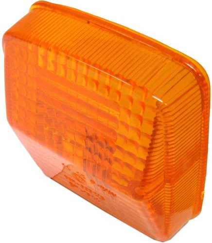 Indicator lens rear amber - lens, l/h