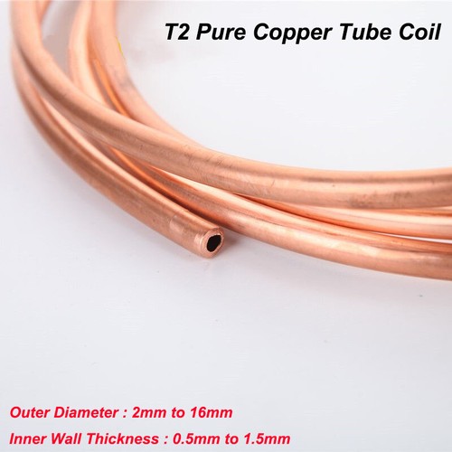 Pure copper tube coil soft - pure,