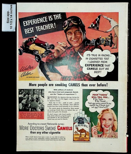 1947 camel cigarettes ace - 1947,