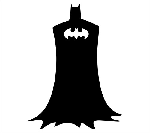 Batman silhouette vinyl - silhouette, decal