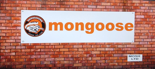 Mongoose bmx banner bike - banner,