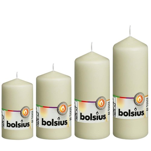 Bolsius pillar candles ivory - pillar,