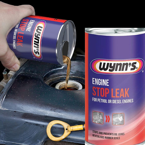 Engine oil stop - engine,