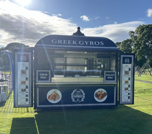 High output catering trailer - high,