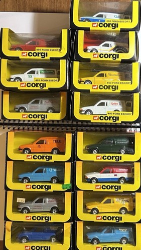Corgi ford escort van bundle - ford,