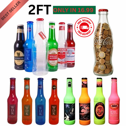 2ft giant money saving bottles - giant,