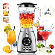 Table Top Blender Glass Jug Food Blender Smoothie Maker Juicer Ice Crusher 1800W