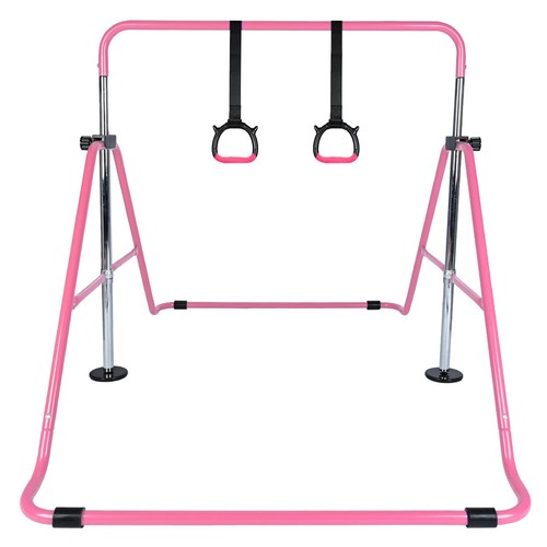 Pink gymnastics bar expandable - pink,
