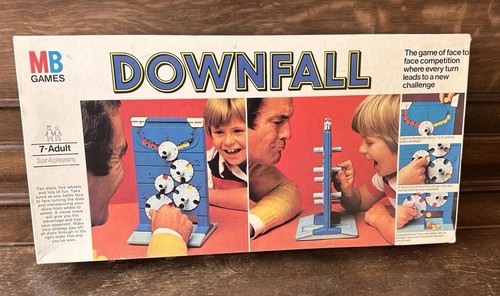 Vintage downfall board game - board,