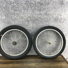 Monty Trials Wheelset 387 ISO Rim Brake 2.50 Tires Rim Wheel Bolt-On Trial ONLY