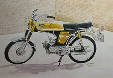 Yamaha FS1E "Fizzy" SS50 Moped