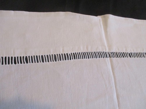 Vintage french metis linen - french,