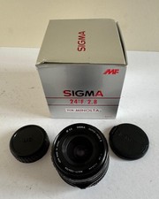 Sigma 24mm/f2.8 Macro MF