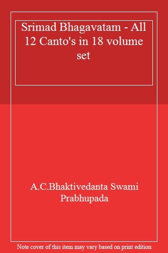Srimad bhagavatam all 12 - -,
