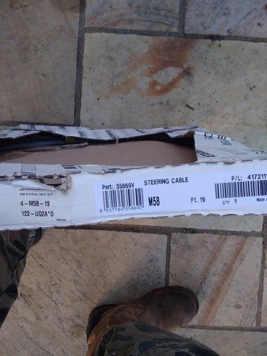 Ultraflex m58 steering - m58,
