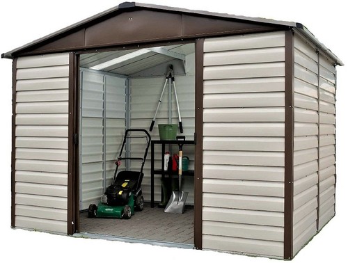 Yardmaster 10x6 shiplap metal - shiplap,
