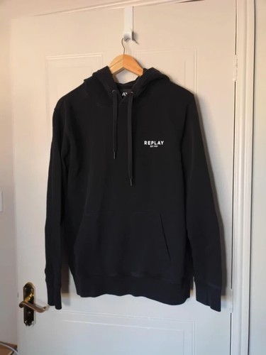 Replay cotton hoodie - cotton, l