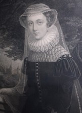 Mary Queen of Scots Engraving