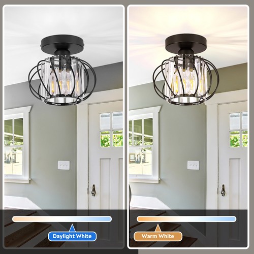 Crystal ceiling light - crystal, e27