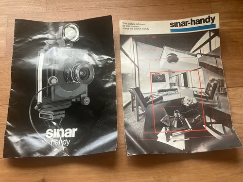 Sinar large format camera - 2x,