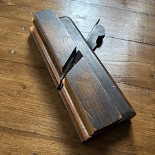 Wooden moulding plane vintage tool by E Preston & Sons