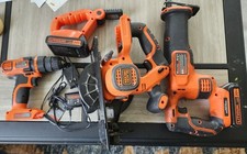 20V MAX Lithium-Ion Cordless 4 Tool Combo Kit with (2) 1.5Ah Batteries and Charg