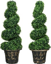 Artificial Spiral Boxwood