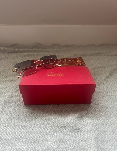 Cartier rectangular rimless - rectangular,
