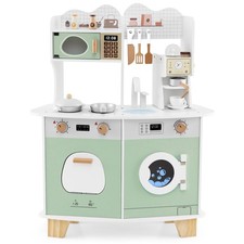 Wooden Play Kitchen Set for