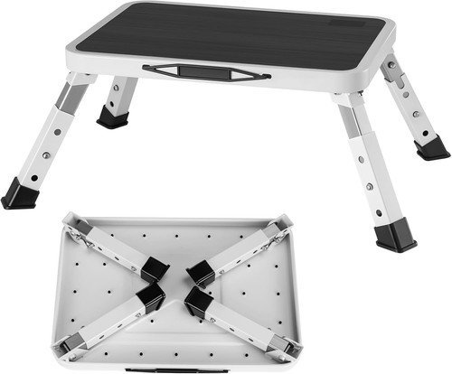Metal step stool - metal, ladder