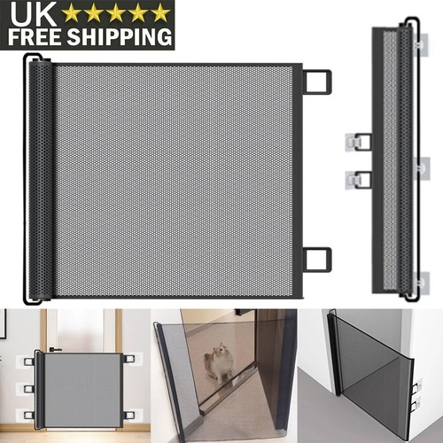 Retractable pet dog gate - pet,