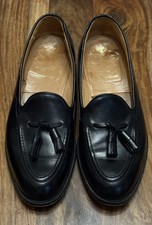 Church's Keats Black Leather Tasselled Loafers Shoes Men's UK 8  F  / US 9 EU 42